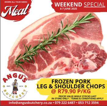 Frozen Pork Leg & Shoulder Chops